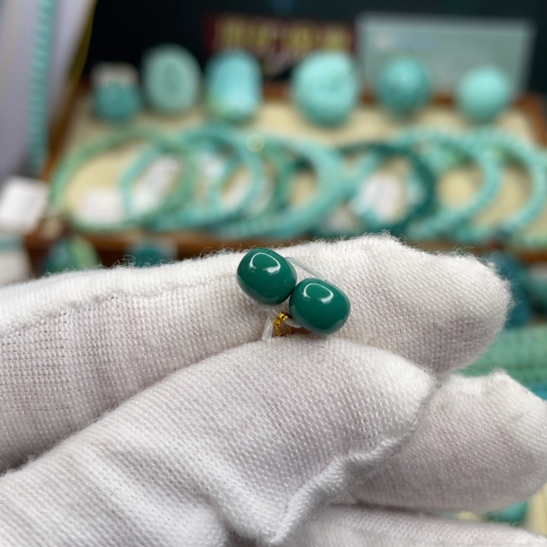 绿松石未镶嵌配饰