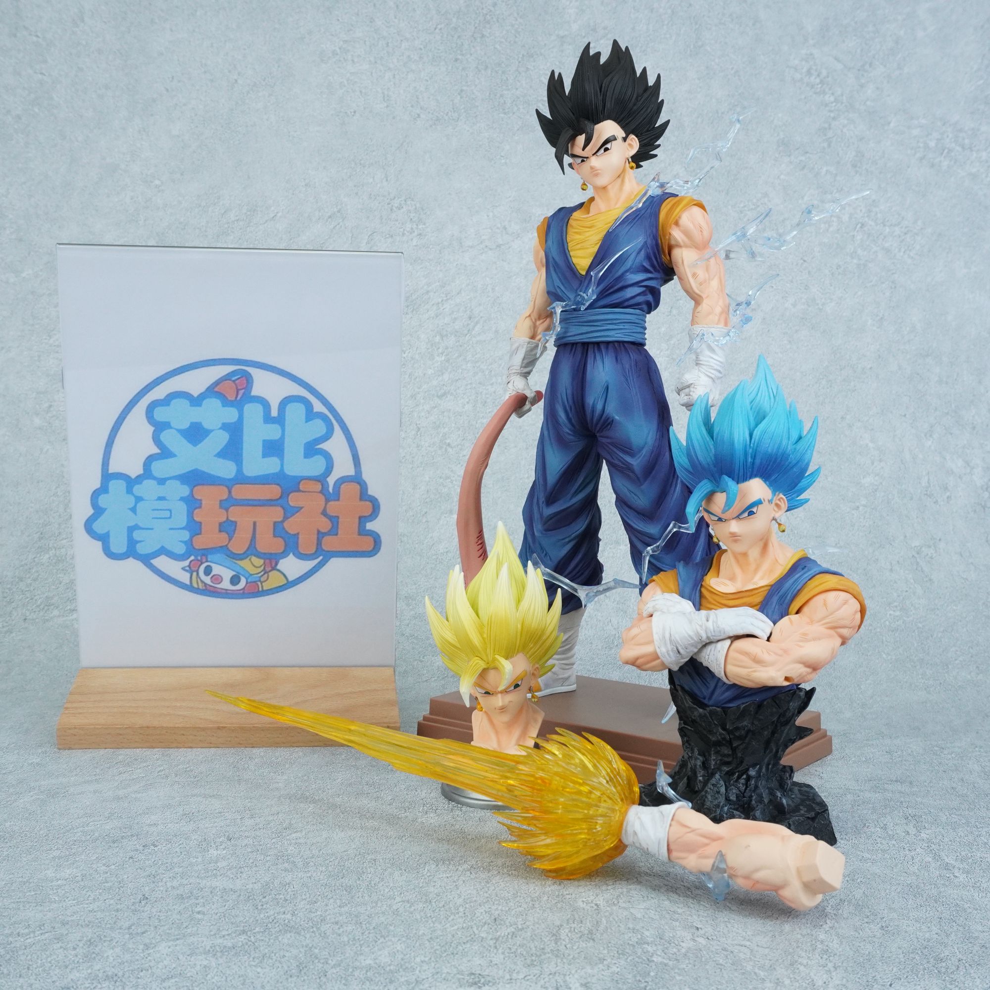 【LK一厂】高32cm HB贝吉特  七龙珠 超级赛亚人 手办模玩GK模玩