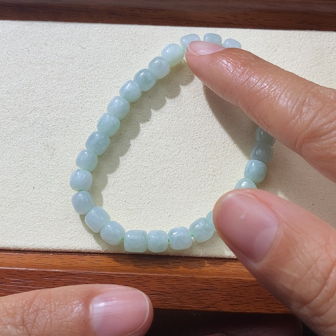 翡翠未镶嵌手链翡翠手串