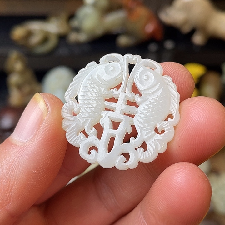 和田玉（糖玉）未镶嵌颈饰