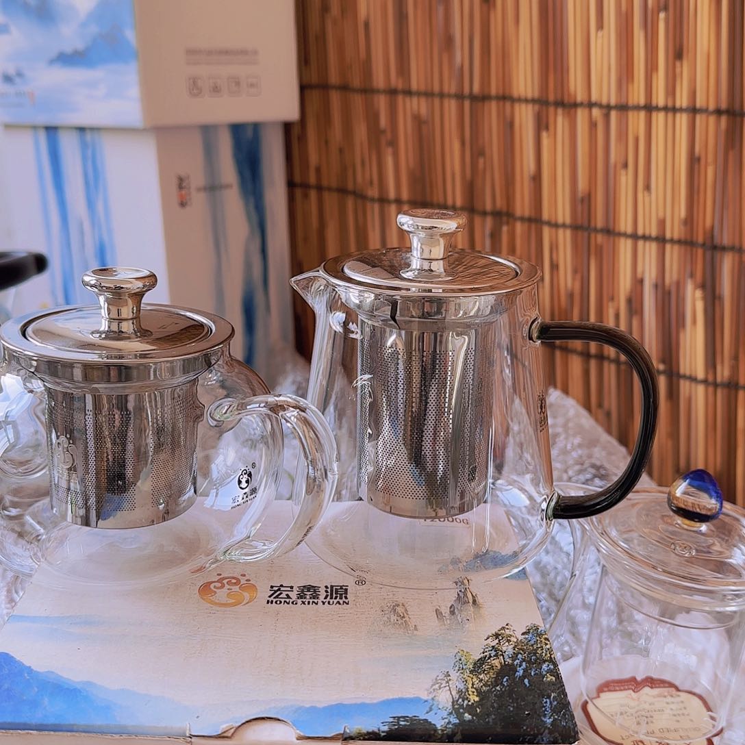 高硼硅玻璃茶水分离款瑕疵H058+G450黑 A08