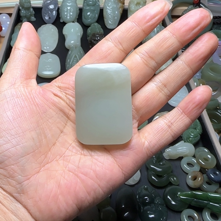 和田玉挂件未镶嵌