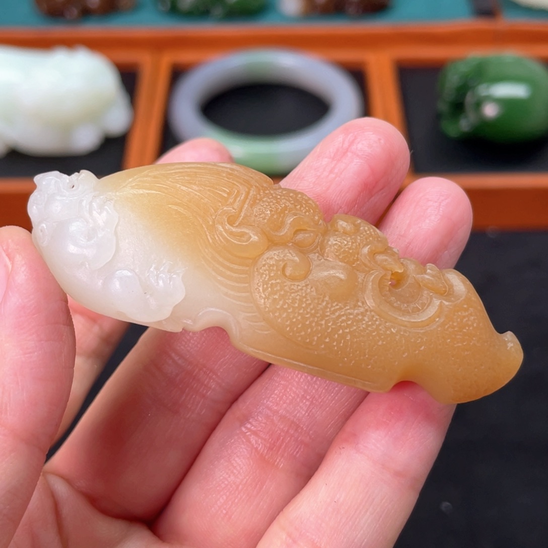 和田玉把件未镶嵌