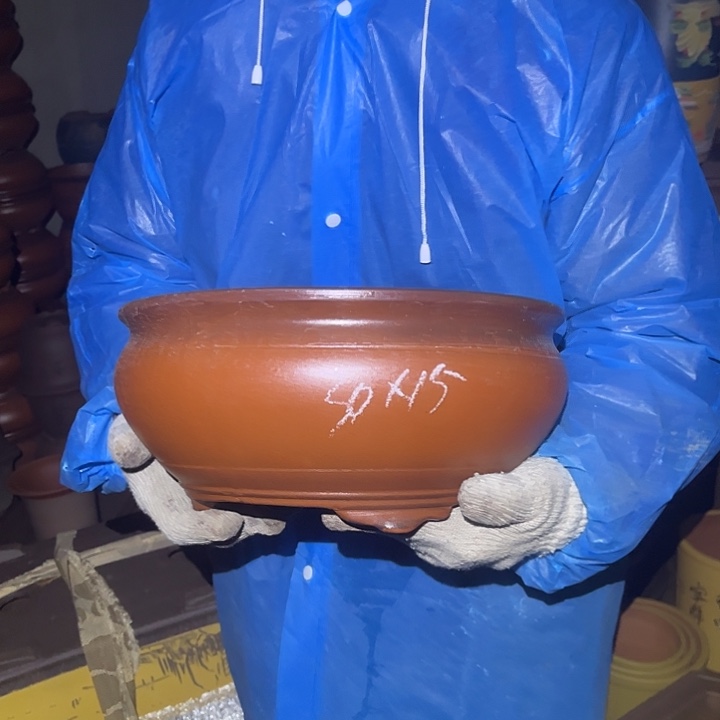 紫砂花盆紫砂花盆和小