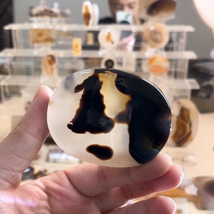 玛瑙/玉髓未镶嵌吊坠(不含链)