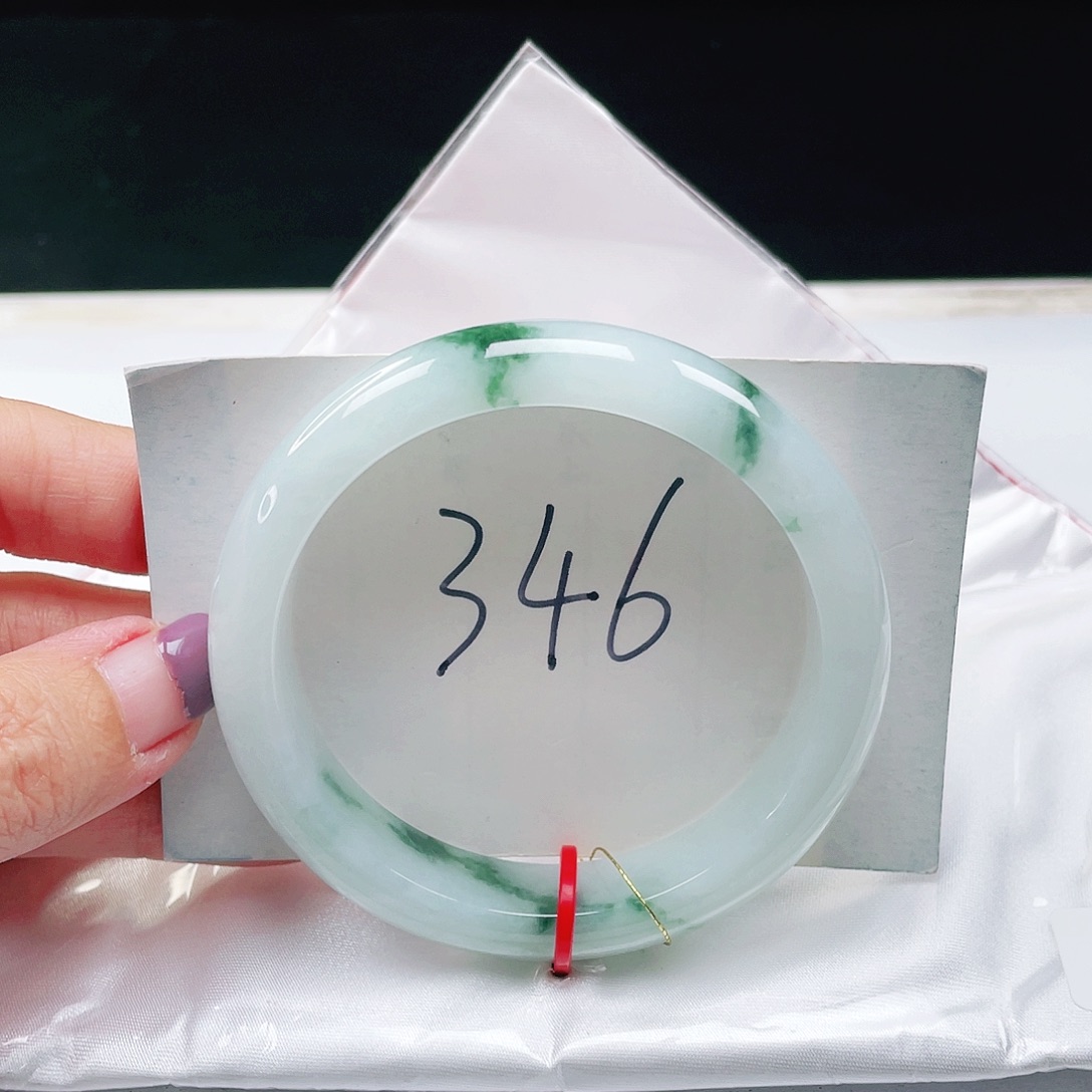 翡翠未镶嵌手镯缅甸翡翠57