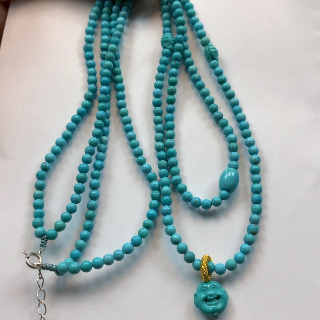 绿松石颈链未镶嵌