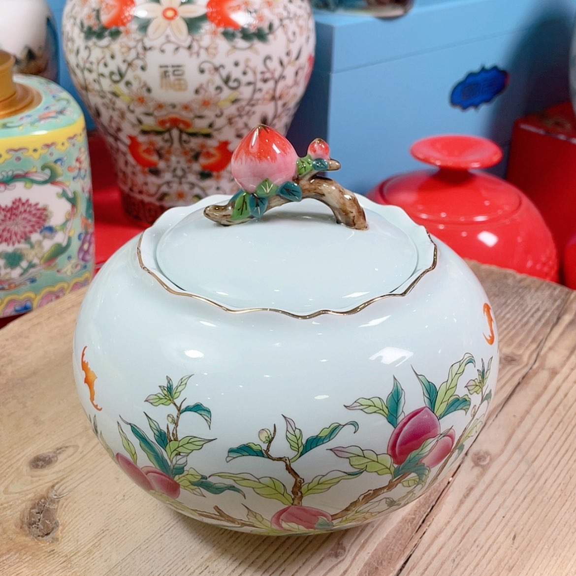 【闪购商品】罐陶瓷茶叶罐密封罐