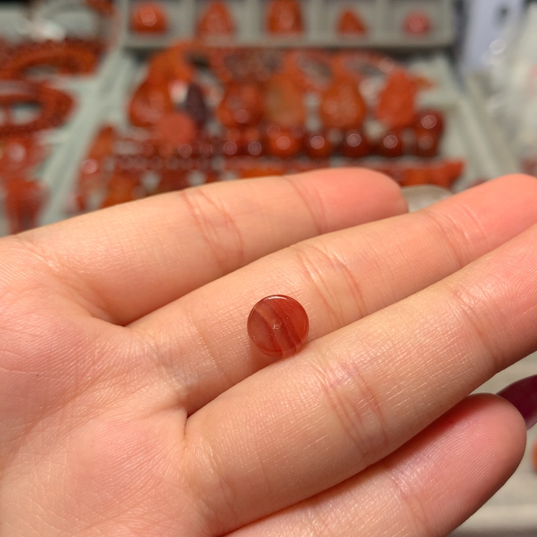 【闪购商品】南红玛瑙配饰未镶嵌大*虫