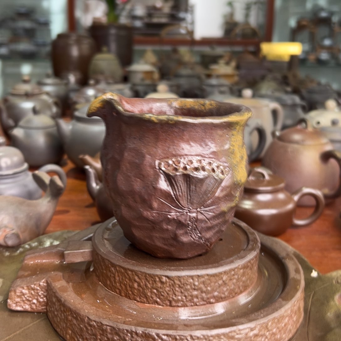 贵台龙窑柴烧茶壶A56