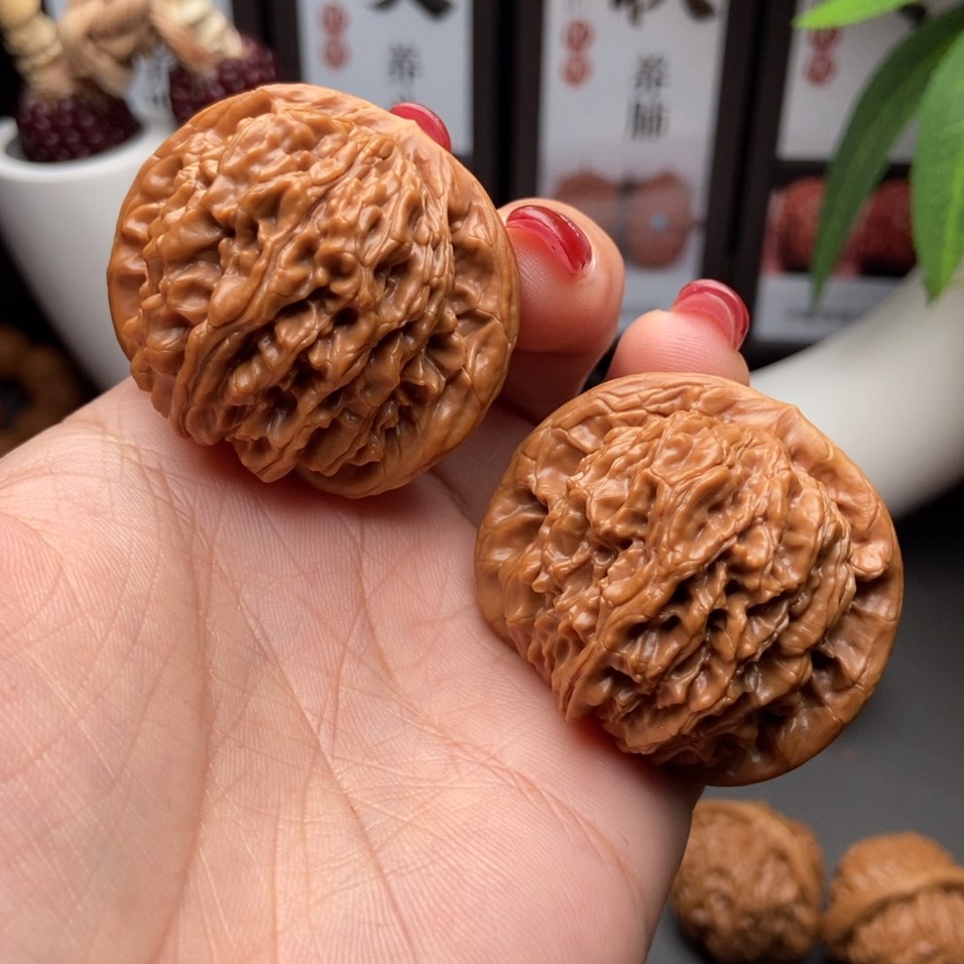 文玩核桃把件四座楼