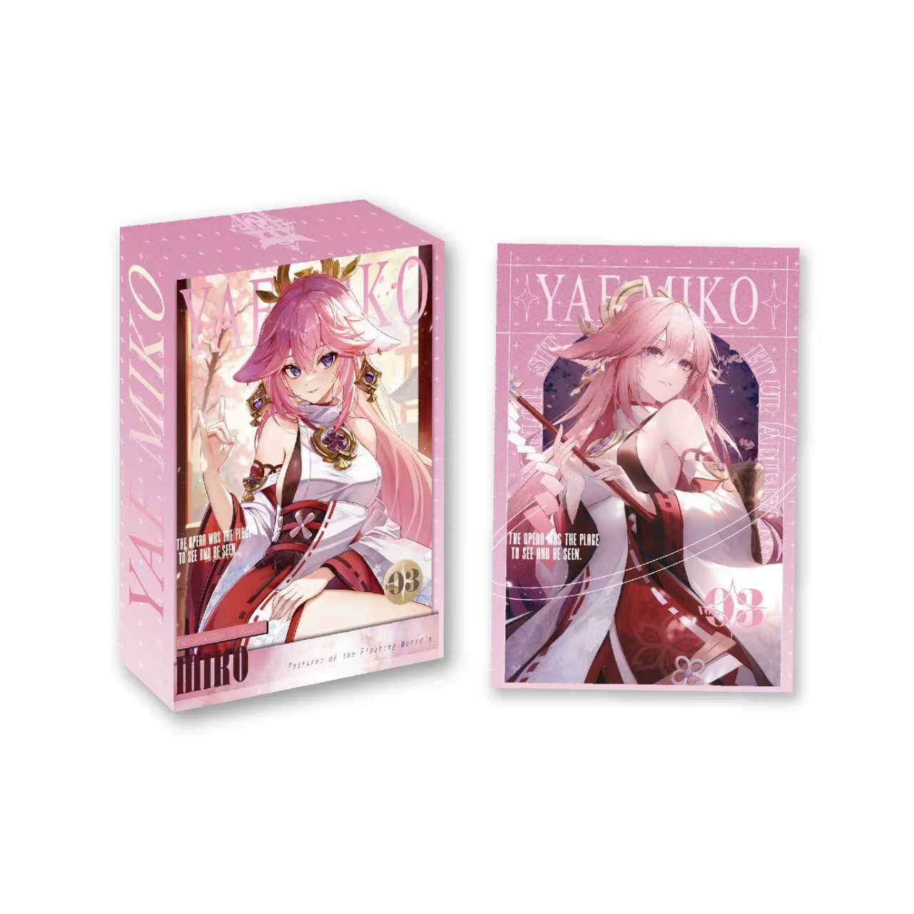 拾梦【新人浮浮】格界文创-原神色纸第三弹《流光织梦乐章》收藏卡牌