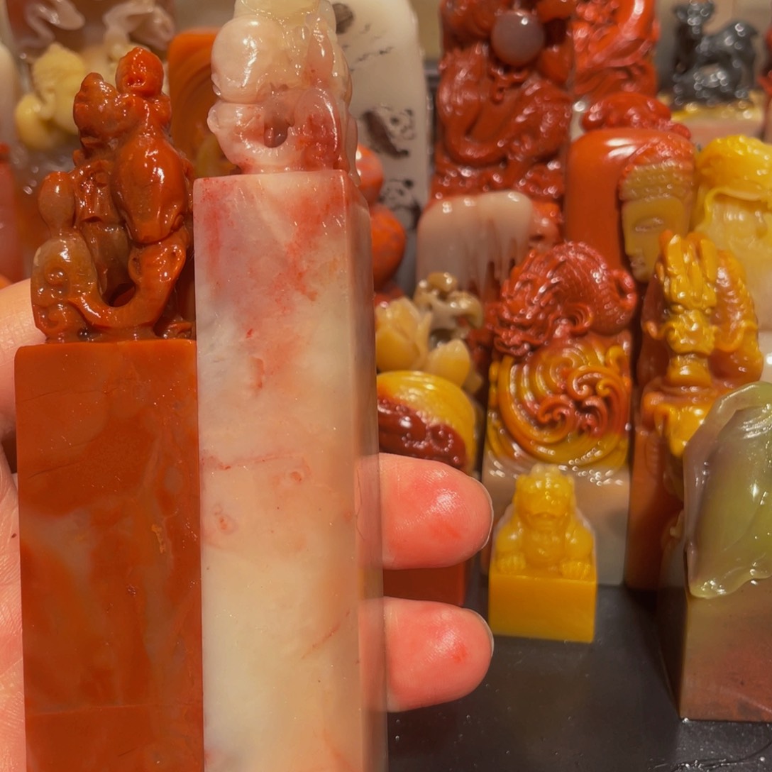 寿山石印石精美寿山