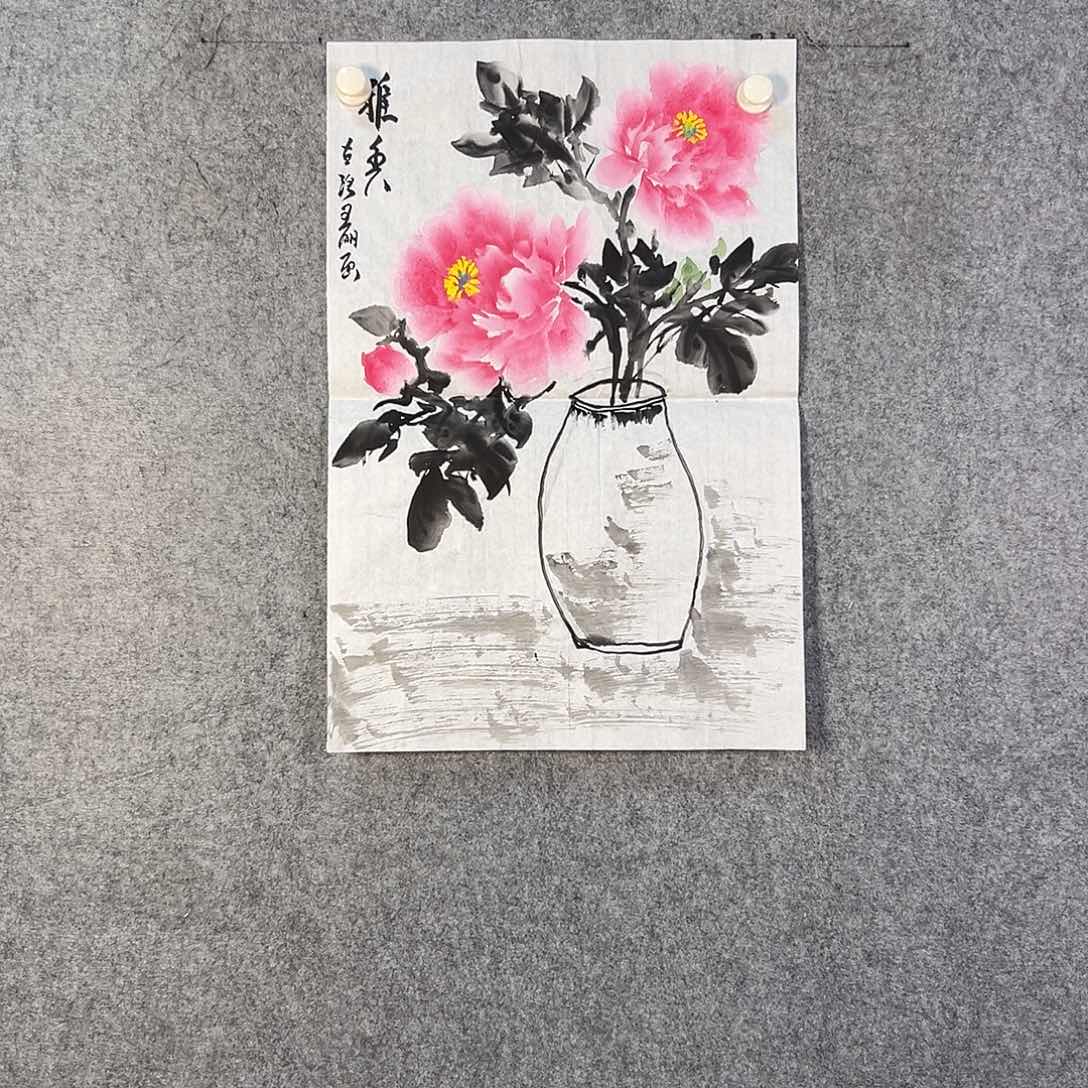 国画366 花鸟在此处飞翔也不太可能