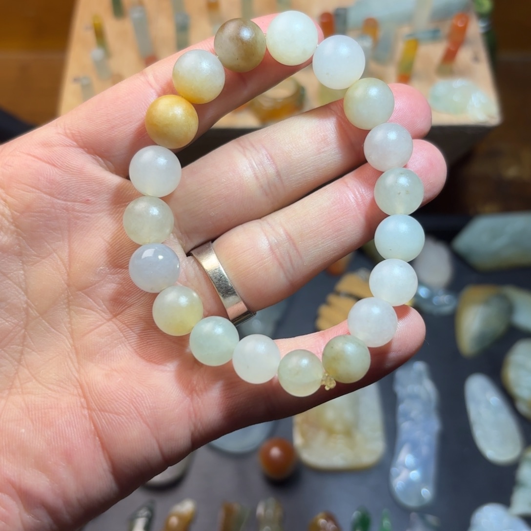 翡翠未镶嵌手串翡翠手串