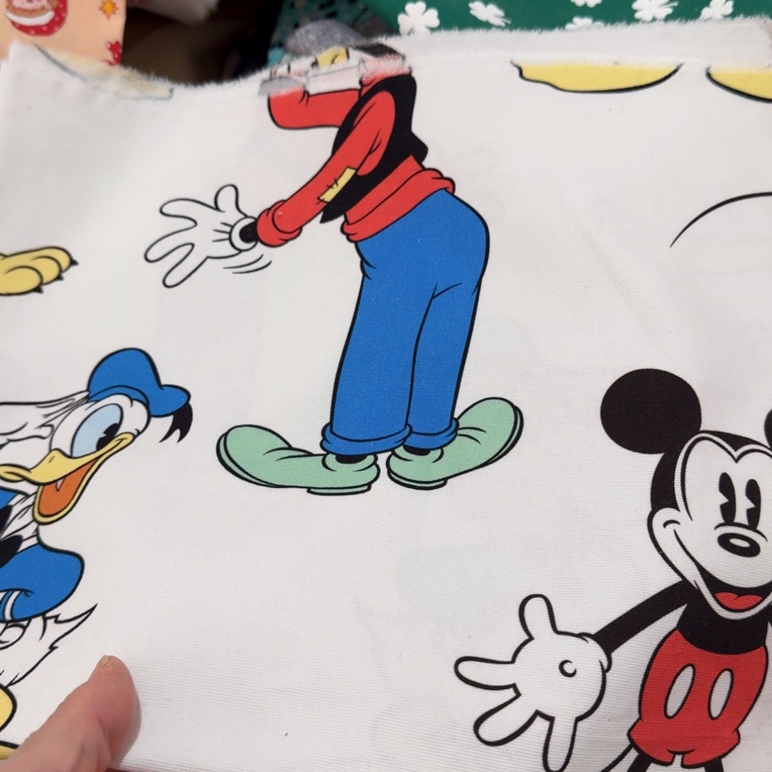 棉清仓纯棉帆布0.5米价福袋20包邮