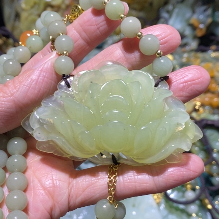 岫玉岫玉吊坠未镶嵌