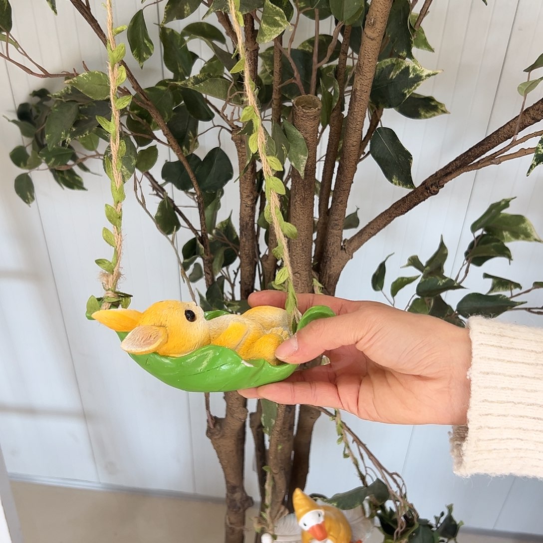 花园摆件红红火火