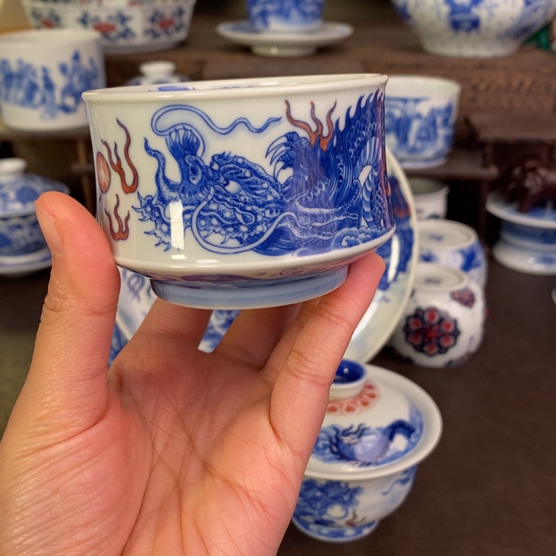 景德镇陶瓷手工手绘