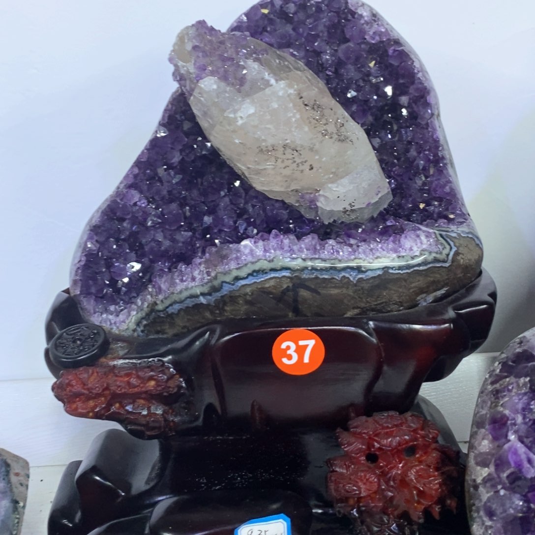 小葛屏风未镶嵌紫晶