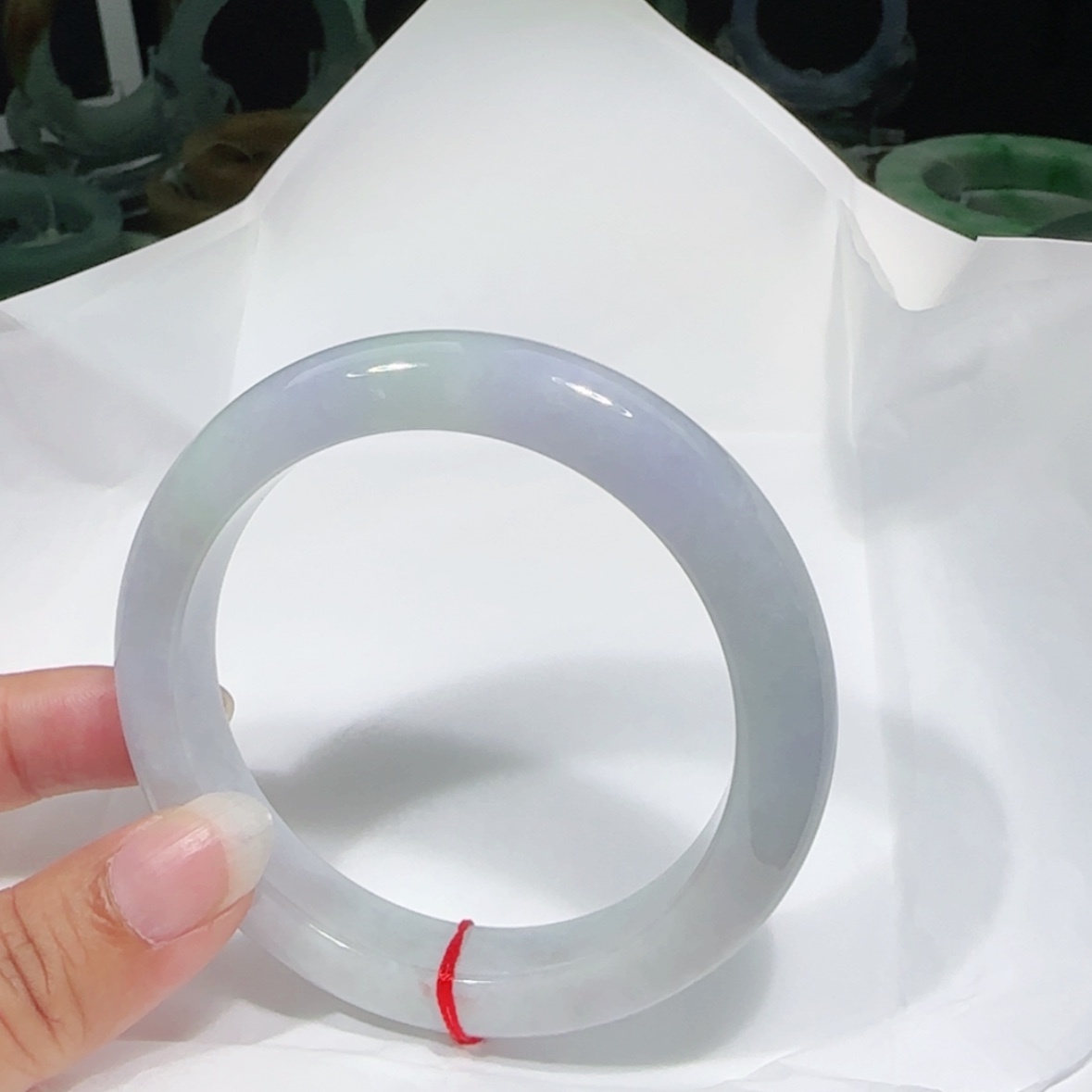 【闪购商品】未镶嵌手镯翡翠57.5