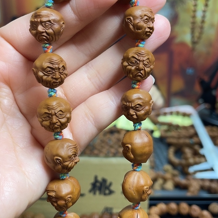 手串/手链橄榄核龙纹桃核