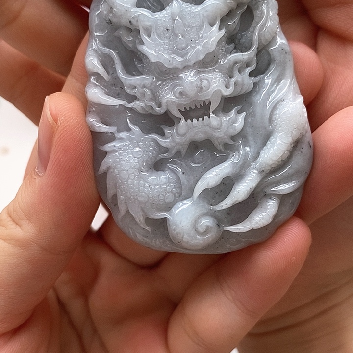 未镶嵌手串翡翠翡翠龙牌