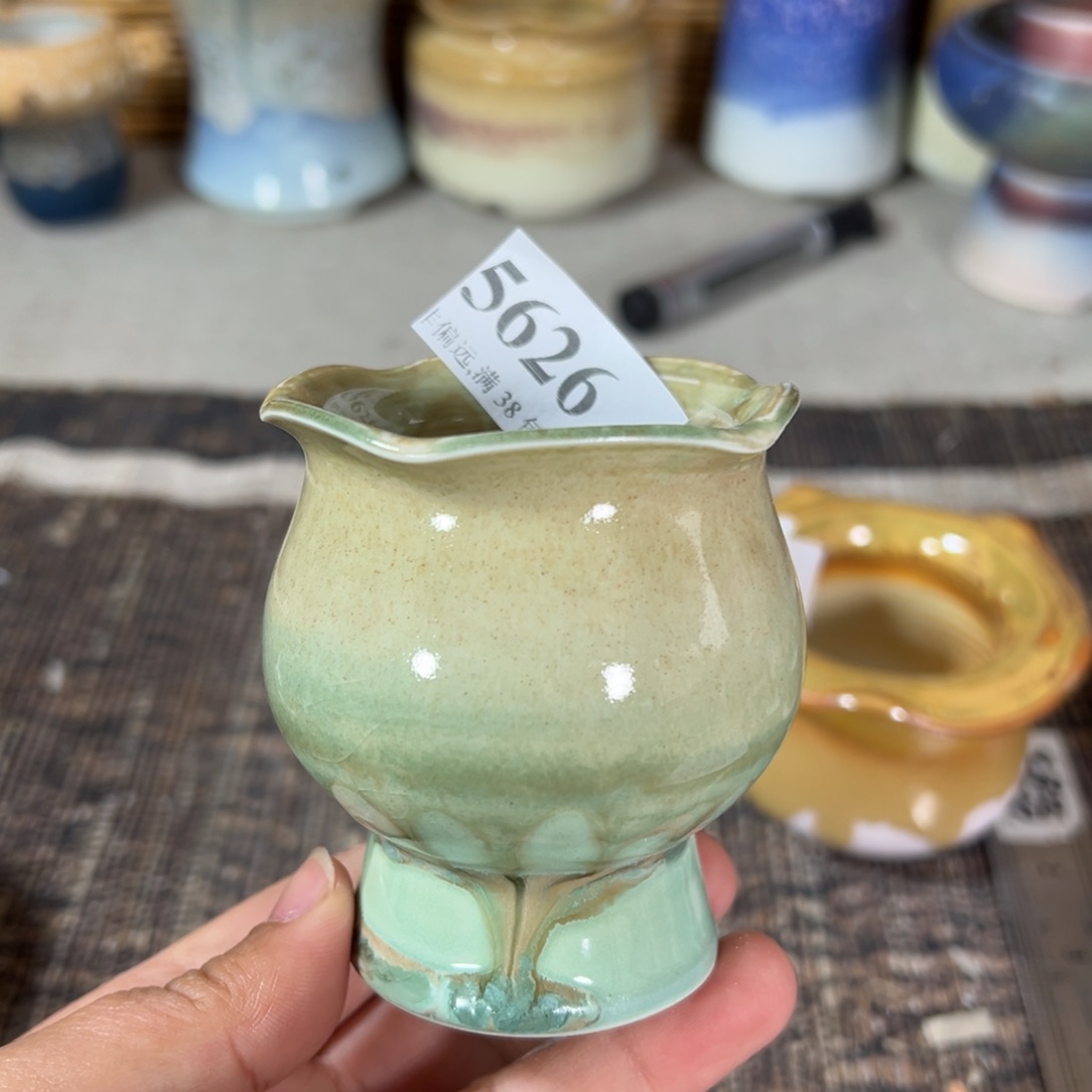 红陶景德镇手工花盆
