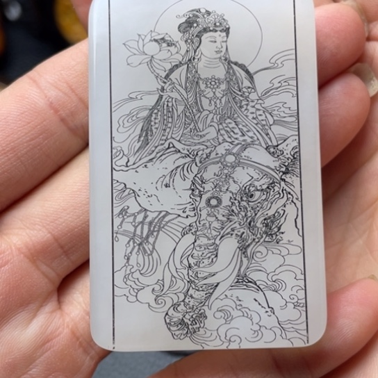 和田玉挂件未镶嵌