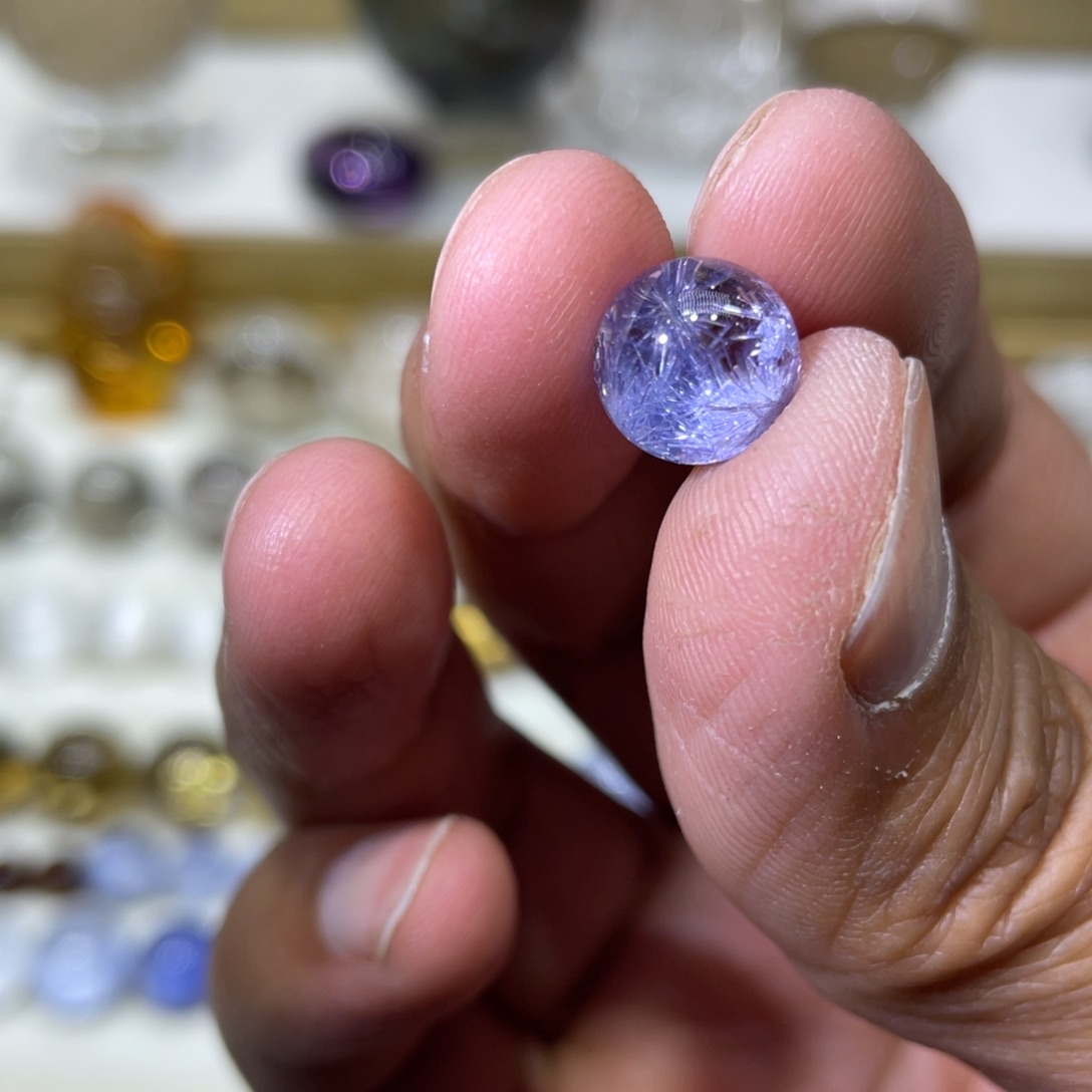 水晶裸石定位未镶嵌