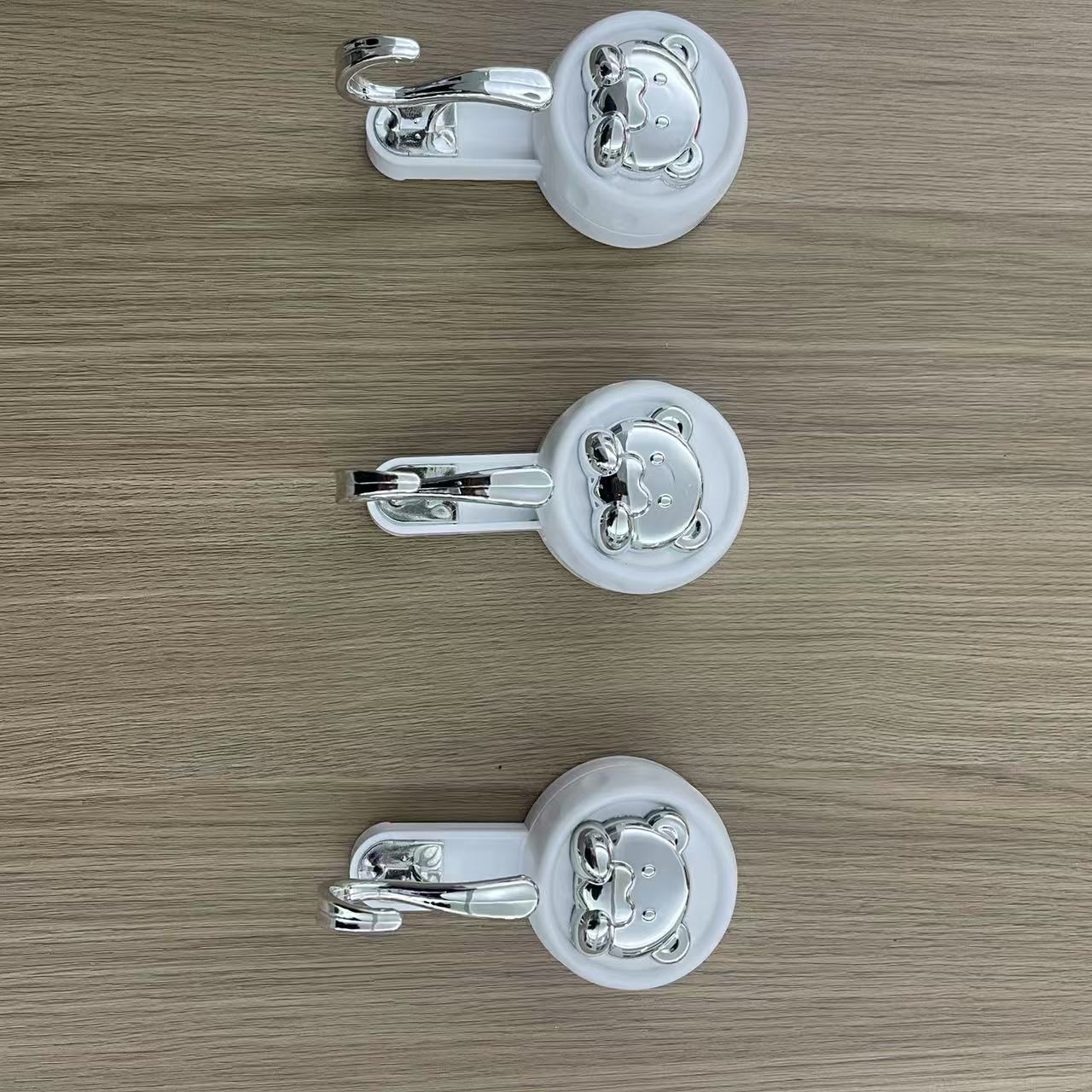 （升级款）吸盘双钩挂钩3个家用厨房必备轻奢现代【汤家限定】