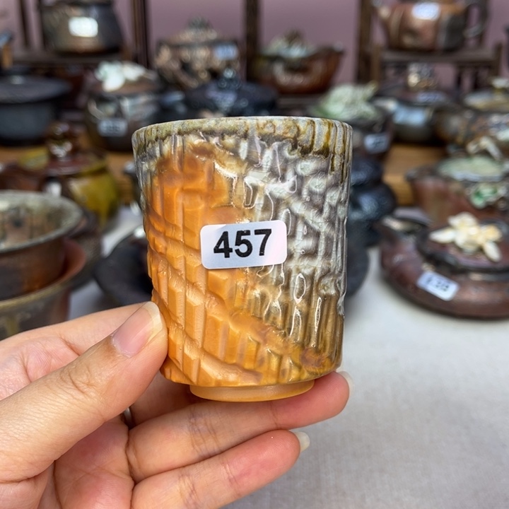 壶裸柴烧陶瓷茶具