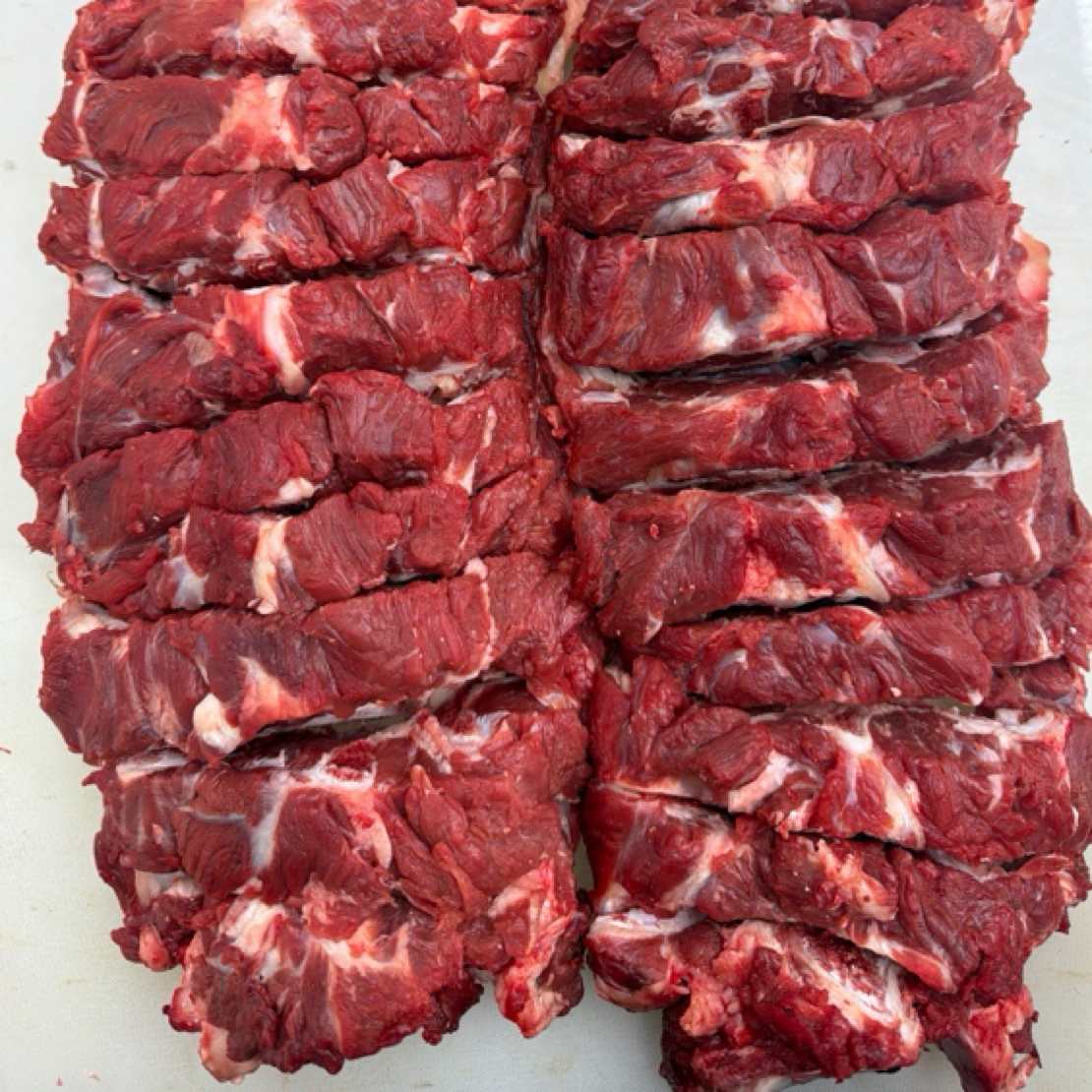 新鲜黄牛牛脖骨满肉断骨连肉可红烧炖汤7斤装