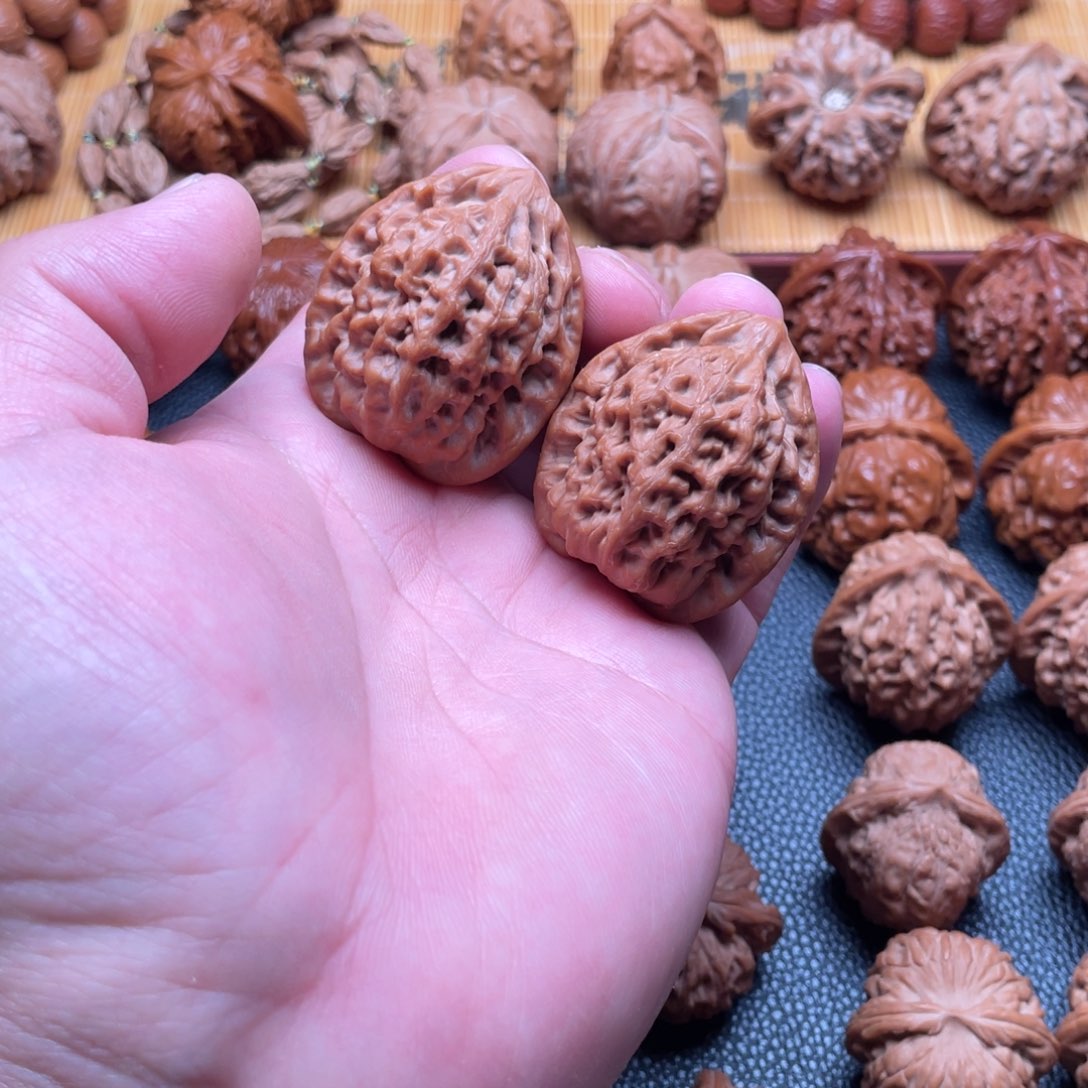 把件文玩核桃文玩核桃金公子