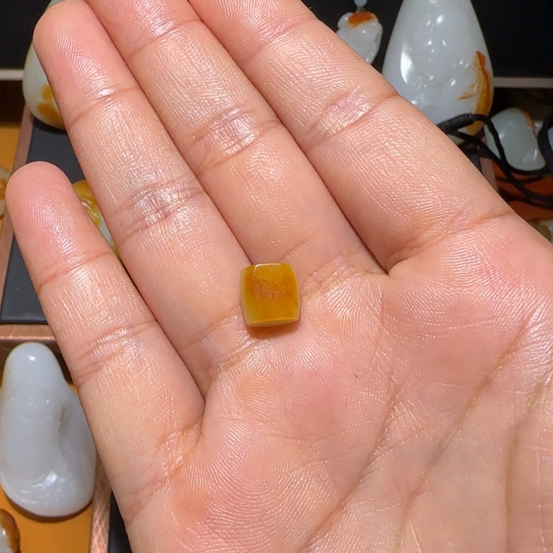 和田玉未镶嵌颈饰h**h