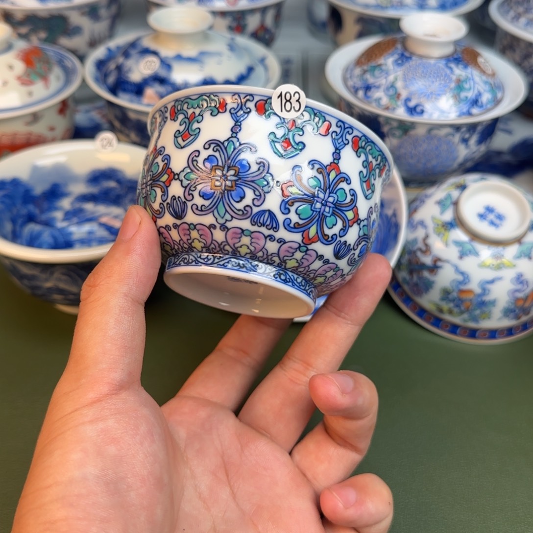 彦祖纯手工手绘茶具183