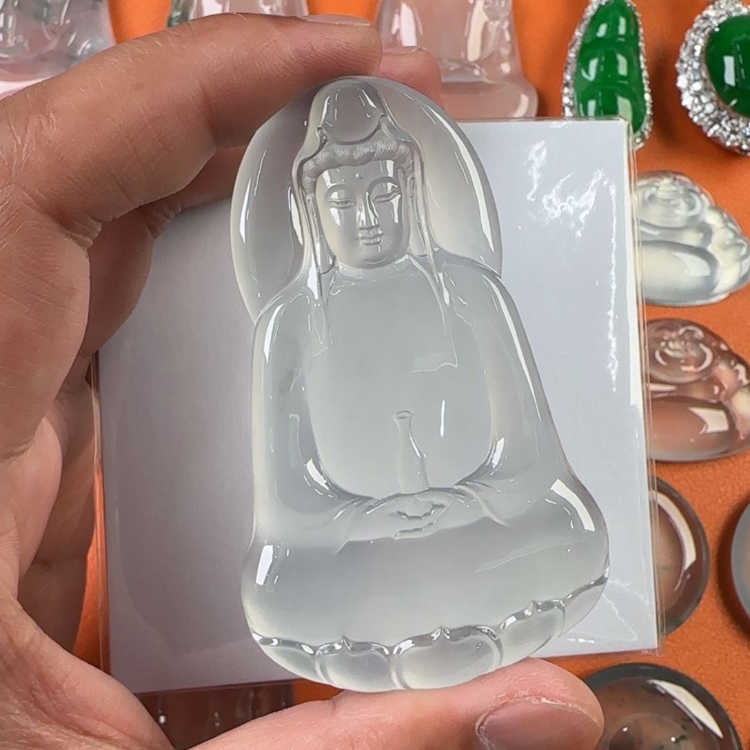 定制翡翠未镶嵌天然