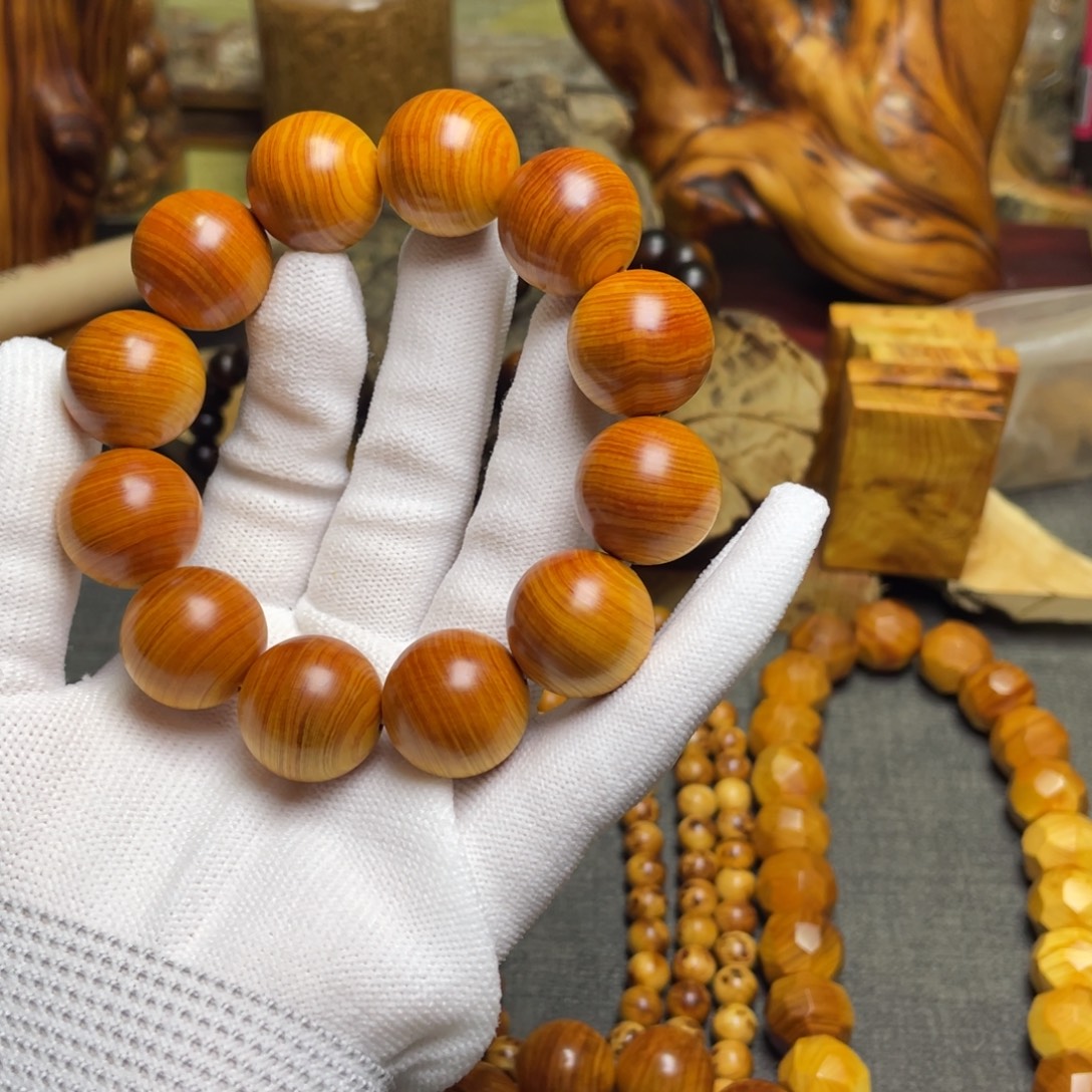 柏木（崖柏）2:0崖窝红骨料蚕丝纹石