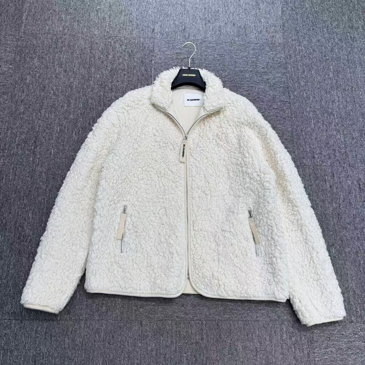 99新 maje Jil Sander 羊羔毛夹克/M码/19388