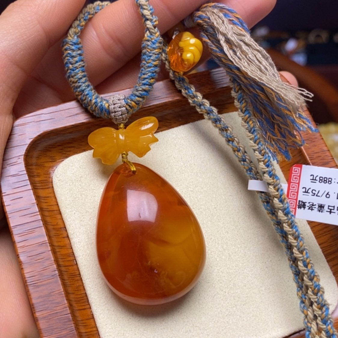 【闪购商品】蜜蜡颈饰未镶嵌项链