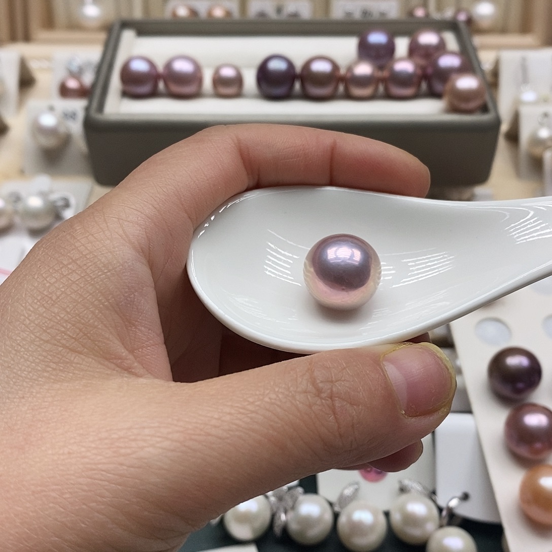 喵***i淡水珍珠颈饰银S925镶嵌