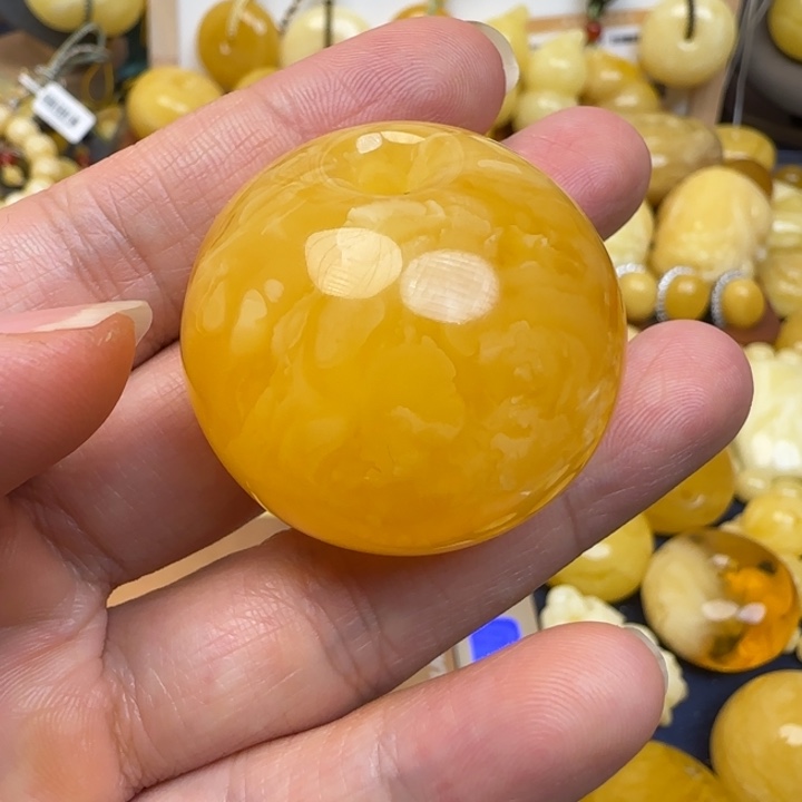 蜜蜡未镶嵌颈饰天然蜜蜡