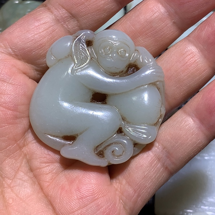 和田玉（白玉）颈饰未镶嵌