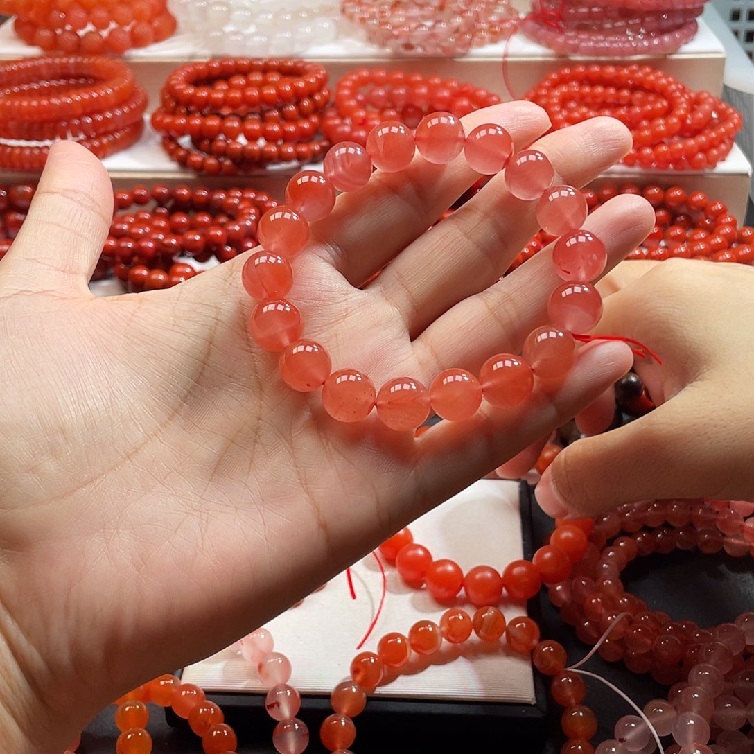 未镶嵌手链南红玛瑙
