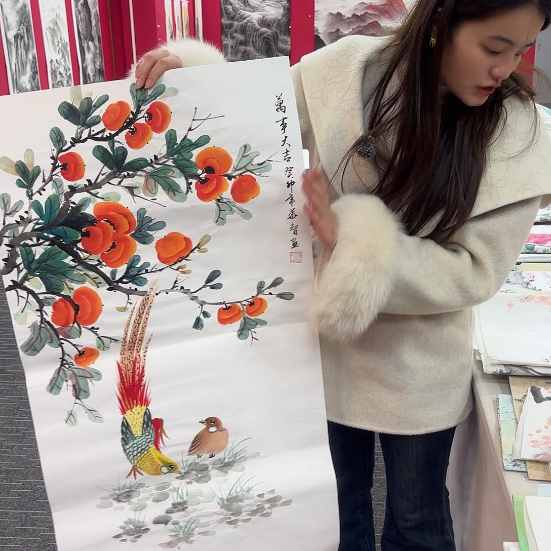 国画国画作品纯手绘