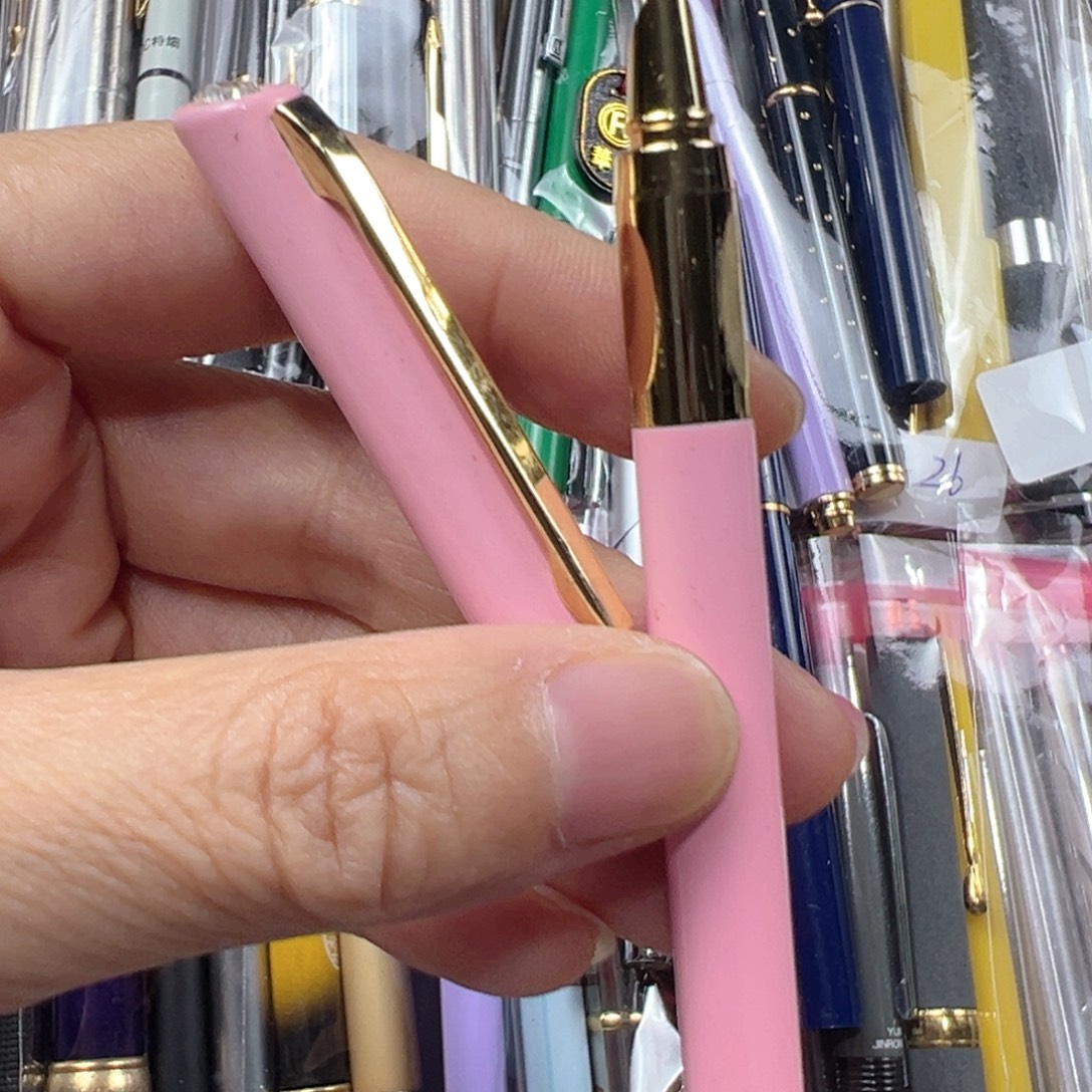 便携式粉色永生3357暗尖带正姿吸墨器可卸