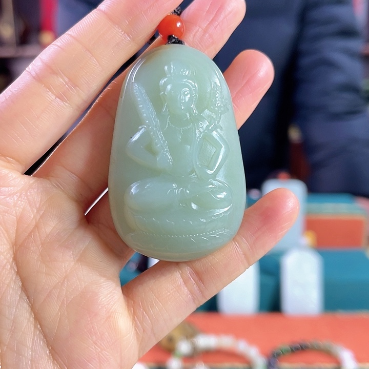 和田玉吊坠未镶嵌