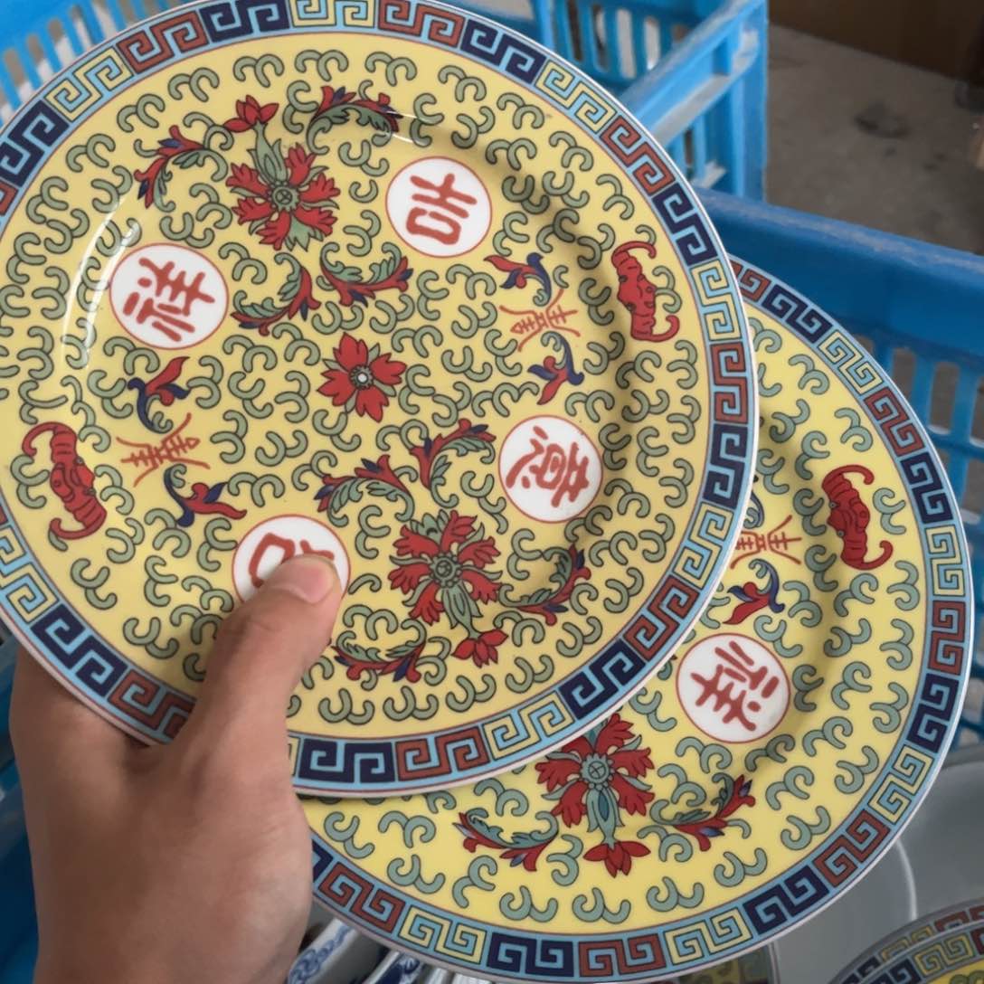 景德镇高温细白瓷餐具