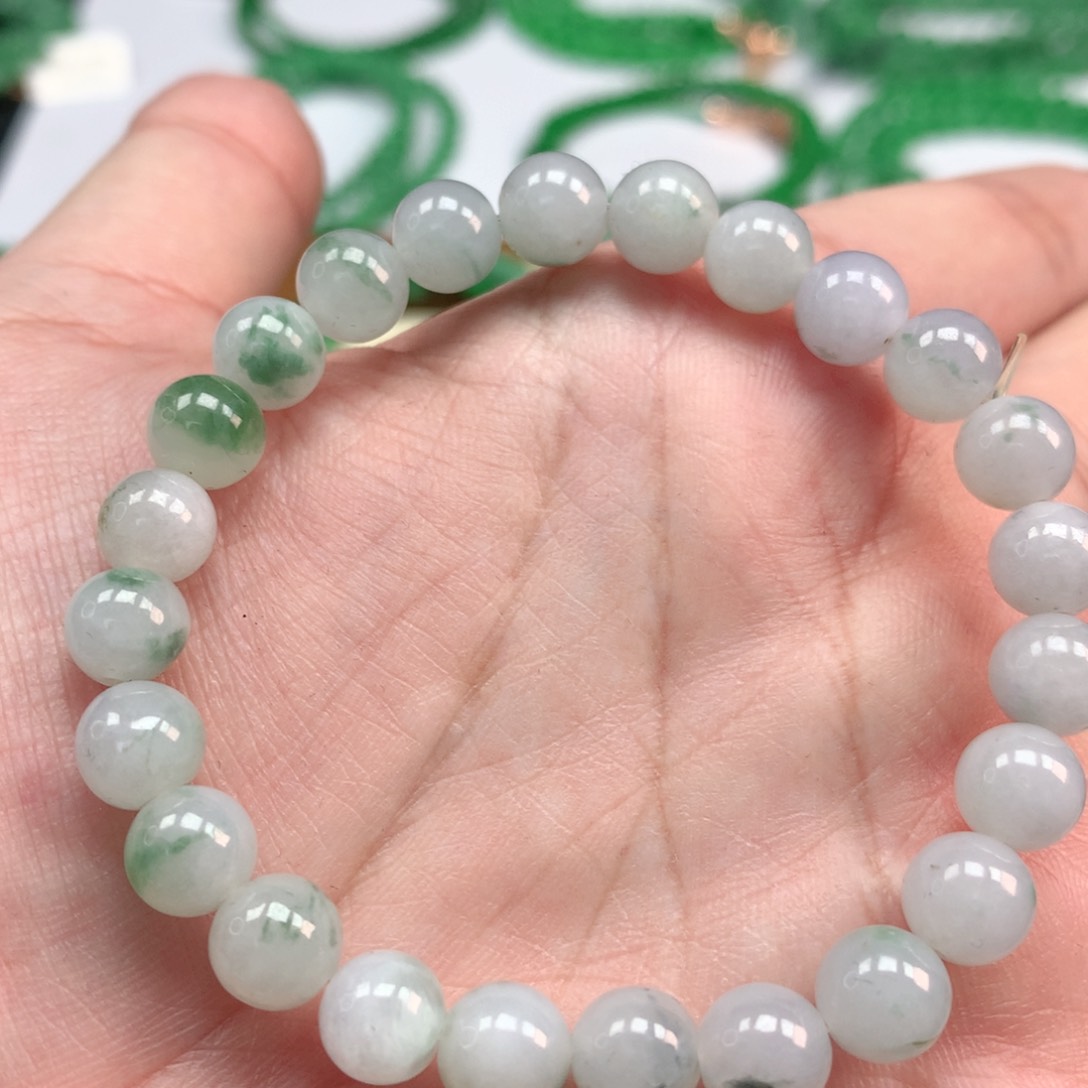 翡翠手链未镶嵌翡翠