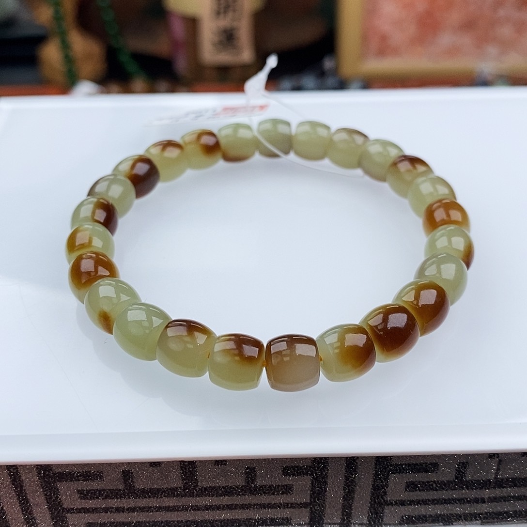 和田玉手链未镶嵌